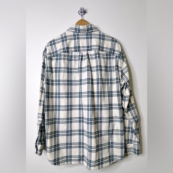 Abercrombie 90s Oversized Shirt - Medium - Blue Checkered - Picture 2 of 2